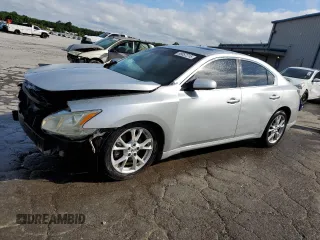 2012 Nissan Maxima SV with VIN 1N4AA5AP4CC807348, listed as a Copart auction lot 58857215 with 222,746 mi miles and Salvage title. Bid and sale history available at DreamBid. Image 1.