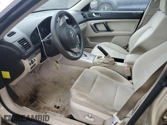 2008 Subaru Legacy Special with VIN 4S3BL616987214686, listed as a Copart auction lot 61246465 with 217,963 mi miles and Salvage title. Bid and sale history available at DreamBid. Image 7.