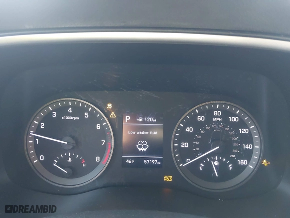 2019 Hyundai Tucson Value with VIN KM8J33A49KU860842, listed as a IAAI auction lot 41735224 with 57,197 mi miles. Bid and sale history available at carsss.com. Image 7.