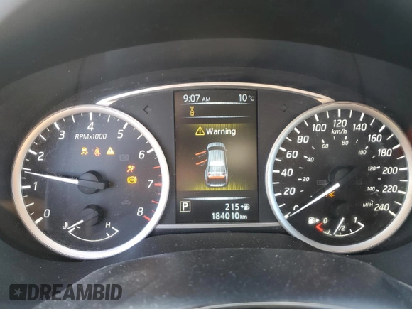 2018 Nissan Sentra SV with VIN 3N1AB7AP6JY226914, listed as a Copart auction lot 54408695 with 184,010 mi miles and Salvage Title. Bid and sale history available at carsss.com. Image 9.