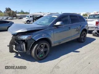 2015 Audi Q7 Prestige with VIN WA1WMAFE1FD024374, listed as a Copart auction lot 55454105 with 83,605 mi miles and Salvage title. Bid and sale history available at DreamBid. Image 1.