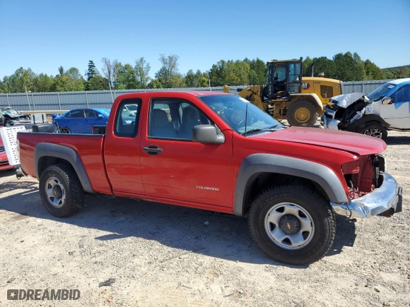 2004 Chevrolet Colorado LS Z85 with VIN 1GCCS198648133388, listed as a Copart auction lot 75123354 with 284,158 mi miles and Clean Title. Bid and sale history available at carsss.com. Image 4.