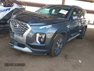 2022 Hyundai Palisade SEL with VIN KM8R24HE6NU358742, listed as a IAAI auction lot 41938961 with 46,359 mi miles and . Bid and sale history available at DreamBid. Image 17.