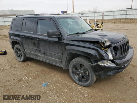 2015 Jeep Patriot Sport with VIN 1C4NJRBB1FD348087, listed as a Copart auction lot 51344575 with 156,757 mi miles and Clean Title. Bid and sale history available at carsss.com. Image 4.