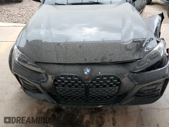 2021 BMW 4 Series 430i with VIN WBA53AP01MCF92750, listed as a Copart auction lot 43817115 with 61,291 mi miles and Salvage Title. Bid and sale history available at DreamBid. Image 11.