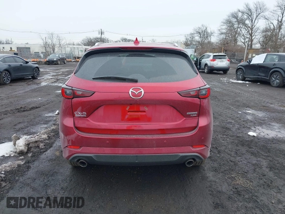 2023 Mazda CX-5 Signature with VIN JM3KFBXY3P0282456, listed as a IAAI auction lot 41542915 with 3,376 mi miles and . Bid and sale history available at carsss.com. Image 16.