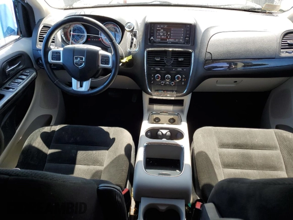 2015 Dodge Grand Caravan SXT with VIN 2C4RDGCG5FR622086, listed as a Copart auction lot 51769155 with 217,538 mi miles and Salvage Title. Bid and sale history available at DreamBid. Image 8.