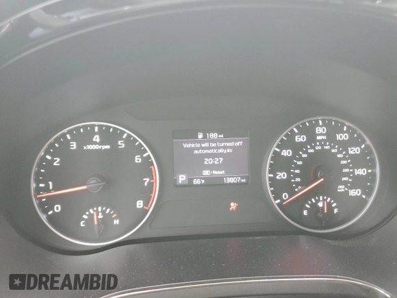 2023 Kia Seltos S with VIN KNDEU2AA4P7432993, listed as a Copart auction lot 55627035 with 13,807 mi miles and Salvage title. Bid and sale history available at DreamBid. Image 9.