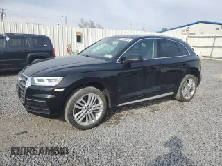 2018 Audi Q5 Premium Plus with VIN WA1BNAFY5J2242344, listed as a Copart auction lot 53663615 with 101,697 mi miles and Salvage Title. Bid and sale history available at carsss.com. Image 1.