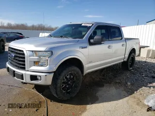 2017 Ford F-150 XL with VIN 1FTEW1EG3HKC05022, listed as a Copart auction lot 48561915 with 179,522 mi miles and Salvage Title. Bid and sale history available at carsss.com. Image 1.