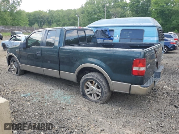 2005 Ford F-150 XLT with VIN 1FTPX12555NA02250, listed as a Copart auction lot 55414295 with Not Provided miles and Salvage Title. Bid and sale history available at carsss.com. Image 2.