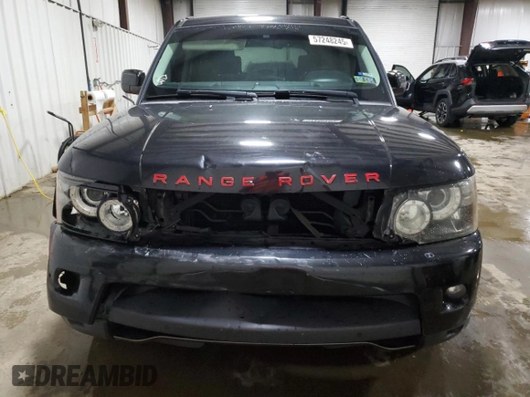 2013 Land Rover Range Rover Sport HSE с VIN SALSF2D42DA814207, выставлен на аукционе Copart как лот 57248245 с пробегом 166 003 миль миль и Списание • Salvage title. История ставок и продаж доступна на DreamBid. Изображение 5.