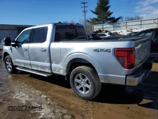 2024 Ford F-150 XLT with VIN 1FTFW3LDXRFB11674, listed as a Copart auction lot 46030915 with 6,225 mi miles and Clean Title. Bid and sale history available at carsss.com. Image 2.