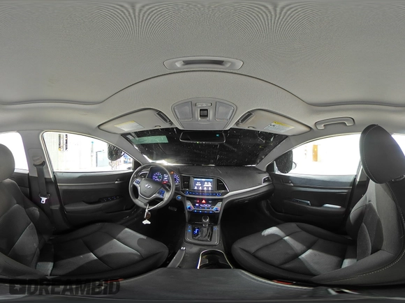 2017 Hyundai Elantra Limited with VIN 5NPD84LF8HH165455, listed as a Copart auction lot 54668785 with 145,968 mi miles and Non Repairable. Bid and sale history available at DreamBid. Image 15.