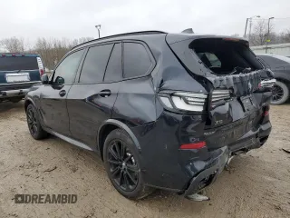 2021 BMW X5 M50i with VIN 5UXJU4C05M9F02940, listed as a Copart auction lot 38500183 with Not Provided miles. Bid and sale history available at carsss.com. Image 2.