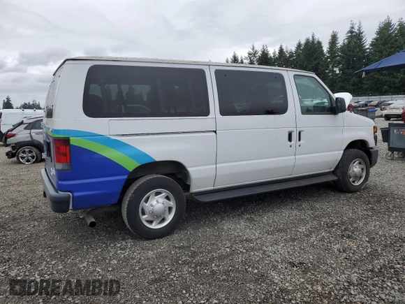 2013 Ford Econoline Passenger XL with VIN 1FBNE3BL5DDA71729, listed as a Copart auction lot 63756725 with 119,952 mi miles and Clean title. Bid and sale history available at DreamBid. Image 3.