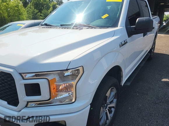 2019 Ford F-150 XL with VIN 1FTEW1E52KFC05804, listed as a IAAI auction lot 42415943 with 78,048 mi miles and . Bid and sale history available at DreamBid. Image 1.