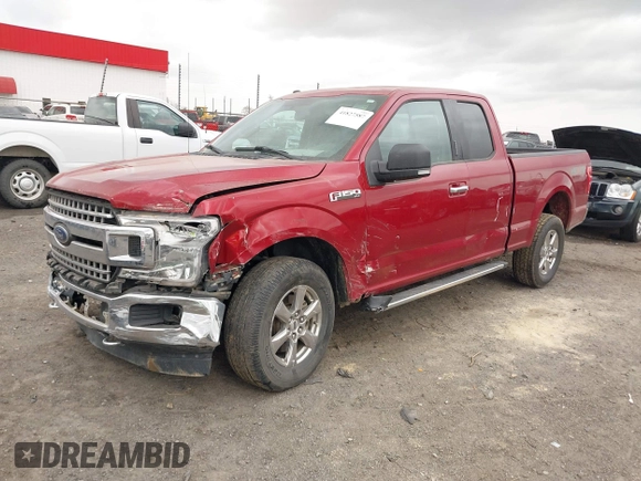 2018 Ford F-150 XL with VIN 1FTFX1E51JKF98962, listed as a IAAI auction lot 41827587 with 128,031 mi miles and . Bid and sale history available at DreamBid. Image 17.