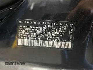 2024 Volkswagen Jetta S with VIN 3VW5M7BU5RM054436, listed as a IAAI auction lot 42766972 with 22,381 mi miles and . Bid and sale history available at DreamBid. Image 15.