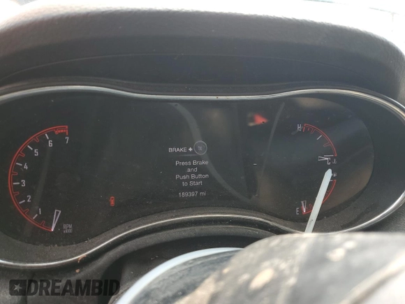 2016 Dodge Durango Limited with VIN 1C4RDJDG9GC301822, listed as a Copart auction lot 66530145 with 189,397 mi miles and Clean title. Bid and sale history available at DreamBid. Image 9.