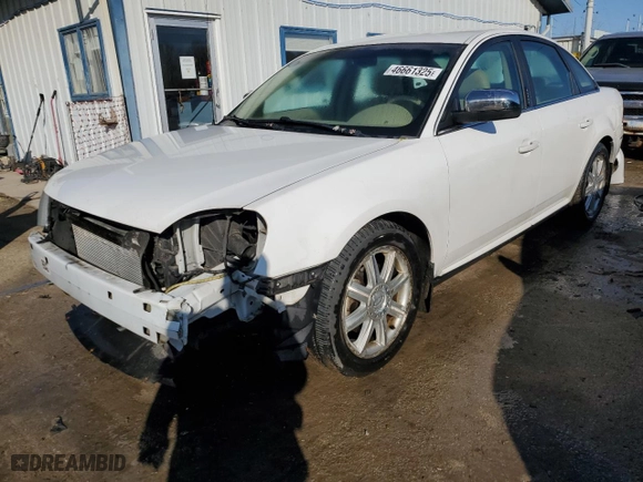 2007 Ford Five Hundred Limited with VIN 1FAFP25177G120565, listed as a Copart auction lot 46661325 with 67,857 mi miles and Salvage Title. Bid and sale history available at carsss.com. Image 1.