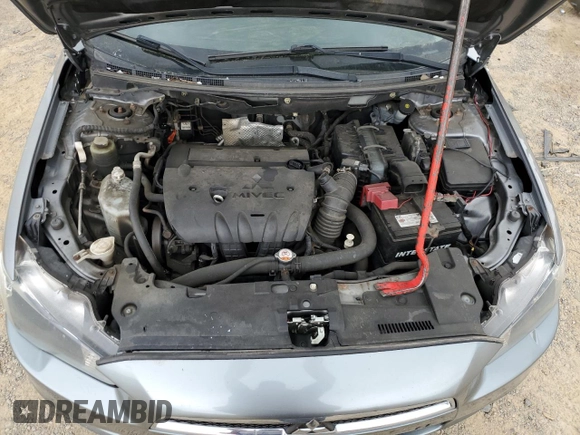 2014 Mitsubishi Lancer SE with VIN JA32V2FW3EU001286, listed as a Copart auction lot 51593775 with 200,252 mi miles and Salvage Title. Bid and sale history available at carsss.com. Image 12.