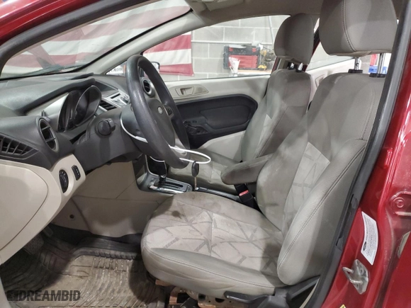 2013 Ford Fiesta SE with VIN 3FADP4BJ0DM215008, listed as a Copart auction lot 52017865 with 124,874 mi miles and Salvage Title. Bid and sale history available at carsss.com. Image 7.