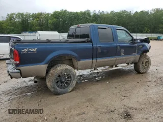 2002 Ford F-250 XL with VIN 1FTNW21F92ED31393, listed as a Copart auction lot 58253465 with 243,441 mi miles and Clean title. Bid and sale history available at DreamBid. Image 3.