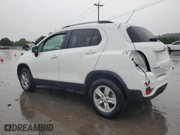 2022 Chevrolet Trax LT with VIN KL7CJPSM2NB548061, listed as a Copart auction lot 60250645 with 82,767 mi miles and Salvage title. Bid and sale history available at DreamBid. Image 2.