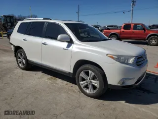 2012 Toyota Highlander Limited with VIN 5TDYK3EH1CS065471, listed as a Copart auction lot 48191555 with 177,469 mi miles and Salvage Title. Bid and sale history available at carsss.com. Image 4.