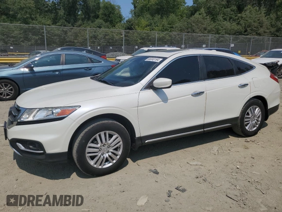 2015 Honda Crosstour EX-L with VIN 5J6TF3H56FL001975, listed as a Copart auction lot 66046164 with 144,092 mi miles and Salvage Title. Bid and sale history available at carsss.com. Image 1.