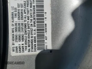 2007 Honda Odyssey EX-L with VIN 5FNRL387X7B043046, listed as a Copart auction lot 52604635 with 228,961 mi miles and Salvage Title. Bid and sale history available at carsss.com. Image 13.