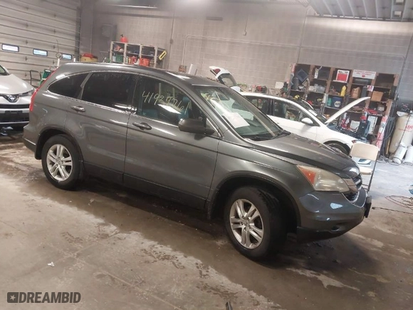 2010 Honda CR-V EX-L with VIN 5J6RE4H79AL052139, listed as a IAAI auction lot 41939761 with 130,665 mi miles. Bid and sale history available at carsss.com. Image 1.