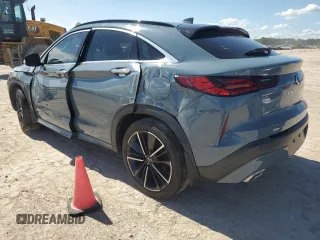 2022 Infiniti QX55 Sensory with VIN 3PCAJ5L38NF104572, listed as a Copart auction lot 60734894 with 23,736 mi miles and Salvage title. Bid and sale history available at DreamBid. Image 2.