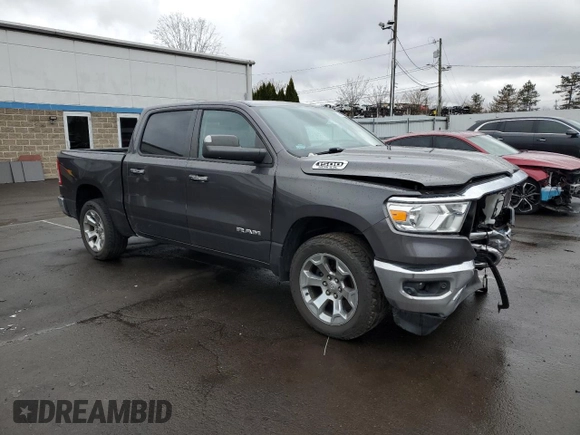 2019 Ram 1500 Big Horn/Lone Star with VIN 1C6SRFFT9KN644239, listed as a Copart auction lot 51604025 with 72,375 mi miles and Salvage Title. Bid and sale history available at carsss.com. Image 4.
