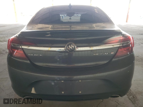 2017 Buick Regal Premium II with VIN 2G4GR5GXXH9136699, listed as a Copart auction lot 81829784 with 53,148 mi miles and Salvage Title. Bid and sale history available at carsss.com. Image 6.