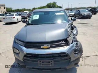 2021 Chevrolet TrailBlazer LS with VIN KL79MMS21MB180727, listed as a Copart auction lot 66133324 with 49,328 mi miles and Salvage Title. Bid and sale history available at DreamBid. Image 5.