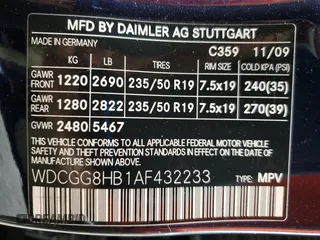 2010 Mercedes-Benz GLK 350 with VIN WDCGG8HB1AF432233, listed as a Copart auction lot 57283675 with 150,369 mi miles and Clean Title. Bid and sale history available at DreamBid. Image 13.