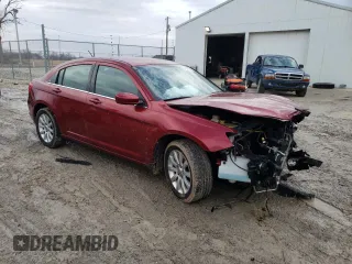 2013 Chrysler 200 Touring with VIN 1C3CCBBB1DN723061, listed as a Copart auction lot 46126885 with 166,840 mi miles and Clean Title. Bid and sale history available at carsss.com. Image 4.
