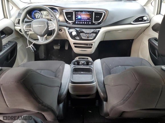 2017 Chrysler Pacifica Touring-L with VIN 2C4RC1BG0HR779917, listed as a Copart auction lot 51521515 with 95,856 mi miles and Salvage Title. Bid and sale history available at carsss.com. Image 8.