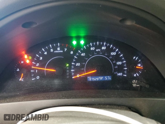 2010 Toyota Camry with VIN 4T1BF3EK4AU108131, listed as a Copart auction lot 50512555 with 197,529 mi miles and Salvage Title. Bid and sale history available at DreamBid. Image 9.