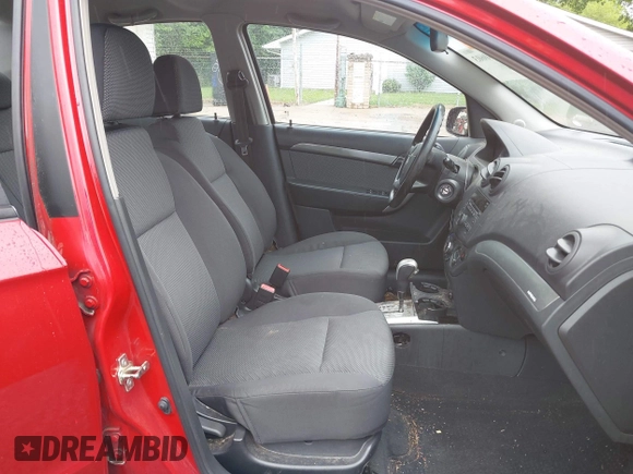 2010 Chevrolet Aveo 1LT with VIN KL1TD5DE3AB050201, listed as a IAAI auction lot 42330603 with 47,898 mi miles and . Bid and sale history available at DreamBid. Image 5.