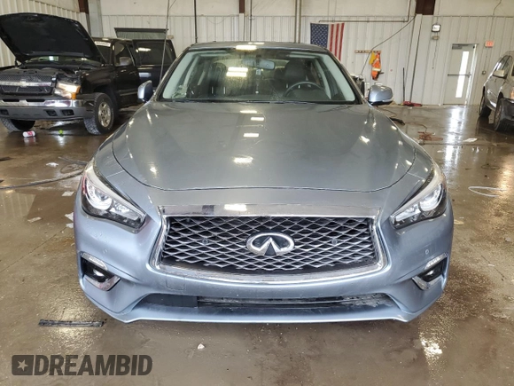 2019 Infiniti Q50 Luxe с VIN JN1EV7AR5KM553643, выставлен на аукционе Copart как лот 56404945 с пробегом 28 815 миль миль и Списание • Salvage title. История ставок и продаж доступна на DreamBid. Изображение 5.