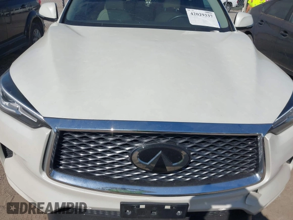 2019 Infiniti QX50 Essential with VIN 3PCAJ5M14KF119529, listed as a IAAI auction lot 42029337 with 88,844 mi miles and . Bid and sale history available at DreamBid. Image 6.