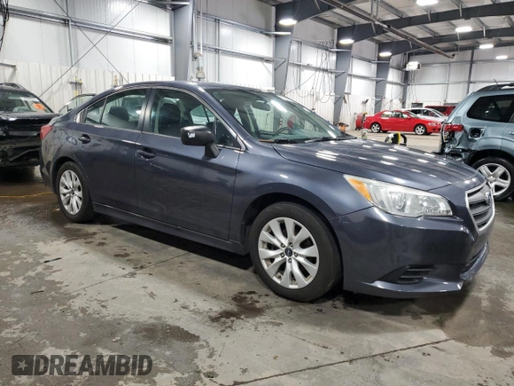 2017 Subaru Legacy with VIN 4S3BNAB65H3032292, listed as a Copart auction lot 58309995 with 96,610 mi miles and Salvage title. Bid and sale history available at DreamBid. Image 4.