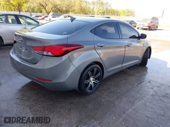 2014 Hyundai Elantra SE with VIN 5NPDH4AE7EH470516, listed as a IAAI auction lot 41750641 with 193,127 mi miles and . Bid and sale history available at DreamBid. Image 4.