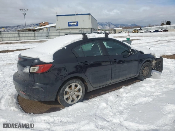 2011 Mazda Mazda3 i Sport with VIN JM1BL1UG5B1372623, listed as a Copart auction lot 46173515 with NaN miles and Salvage Title. Bid and sale history available at carsss.com. Image 3.