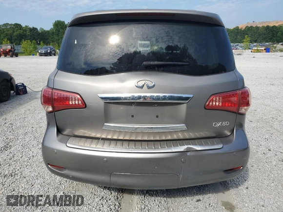 2014 Infiniti QX80 with VIN JN8AZ2NC3E9352666, listed as a Copart auction lot 63669415 with Not provided miles and Clean title. Bid and sale history available at DreamBid. Image 6.