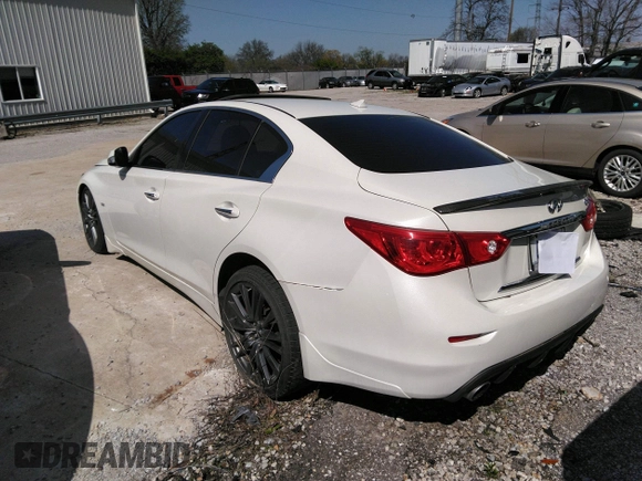 2017 Infiniti Q50 Red Sport 400 с VIN JN1FV7APXHM851309, выставлен на аукционе IAAI как лот 41985461 с пробегом 67 525 миль миль и . История ставок и продаж доступна на DreamBid. Изображение 3.