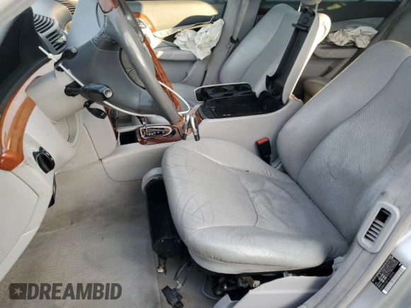 2001 Mercedes-Benz S 320/430/500 with VIN WDBNG70J01A180593, listed as a Copart auction lot 87868835 with 156,759 mi miles and Salvage Title. Bid and sale history available at carsss.com. Image 7.